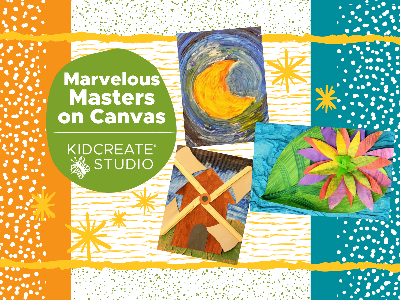 Marvelous Masters On Canvas Homeschool Weekly Class (5-12 Years)